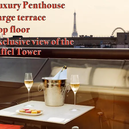 New - Luxury Penthouse Eiffel Tower View * Issy-les-Moulineaux